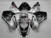 Carénage ABS injecté Kawasaki NINJA ZX10R 2004-2005 - Monster - Noir Argent - MFS3974